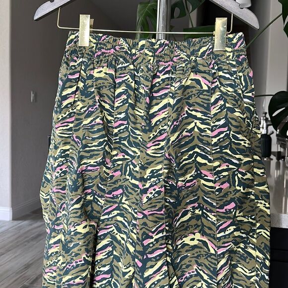 NWOT Free People Movement Cheetah Zephyr Balloon Pants High Waisted Baggy Street - Picture 8 of 11